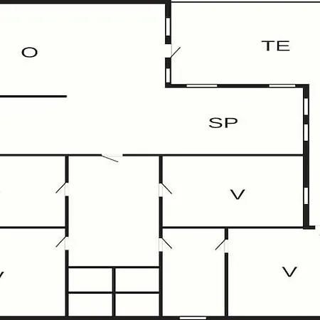 度假居 6 Person In Brenderup Fyn-by Traum