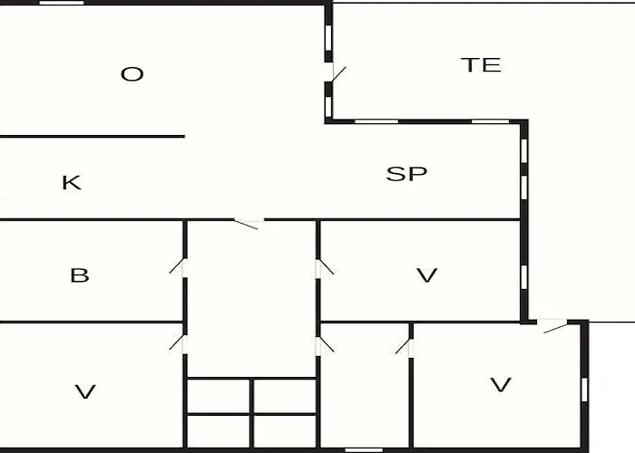 Дом отдыха 6 Person In Brenderup Fyn-by Traum
